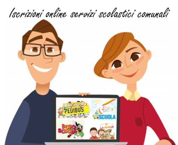 Iscrizione ai servizi scolastici comunali (Mensa, prescuola, postscuola, pedibus) Anno scolastico 2025/2026 Iscrizione ai servizi scolastici comunali (Mensa, prescuola, postscuola, pedibus) Anno scolastico 2025/2026