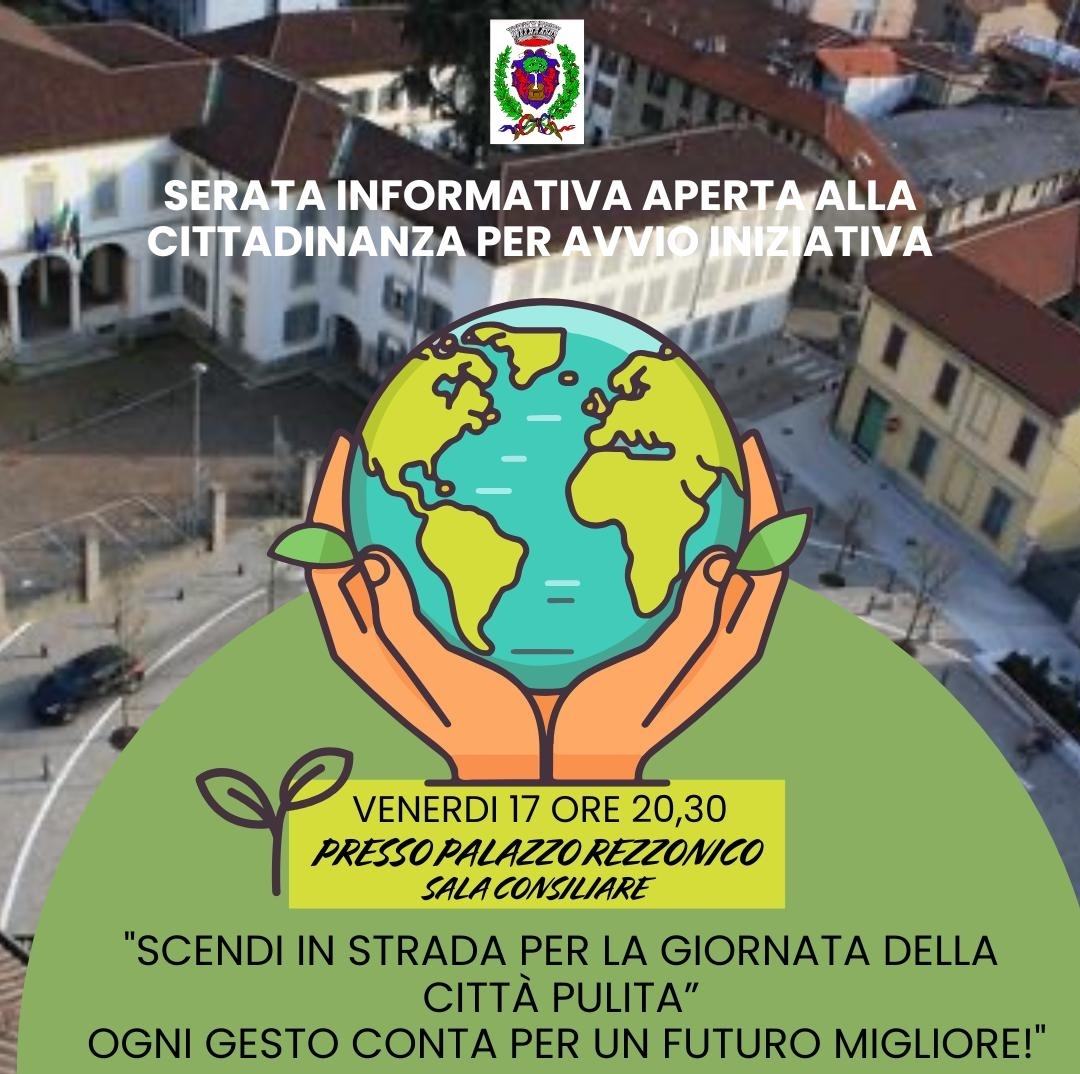 Giornata della città pulita: Serata di presentazione iniziativa