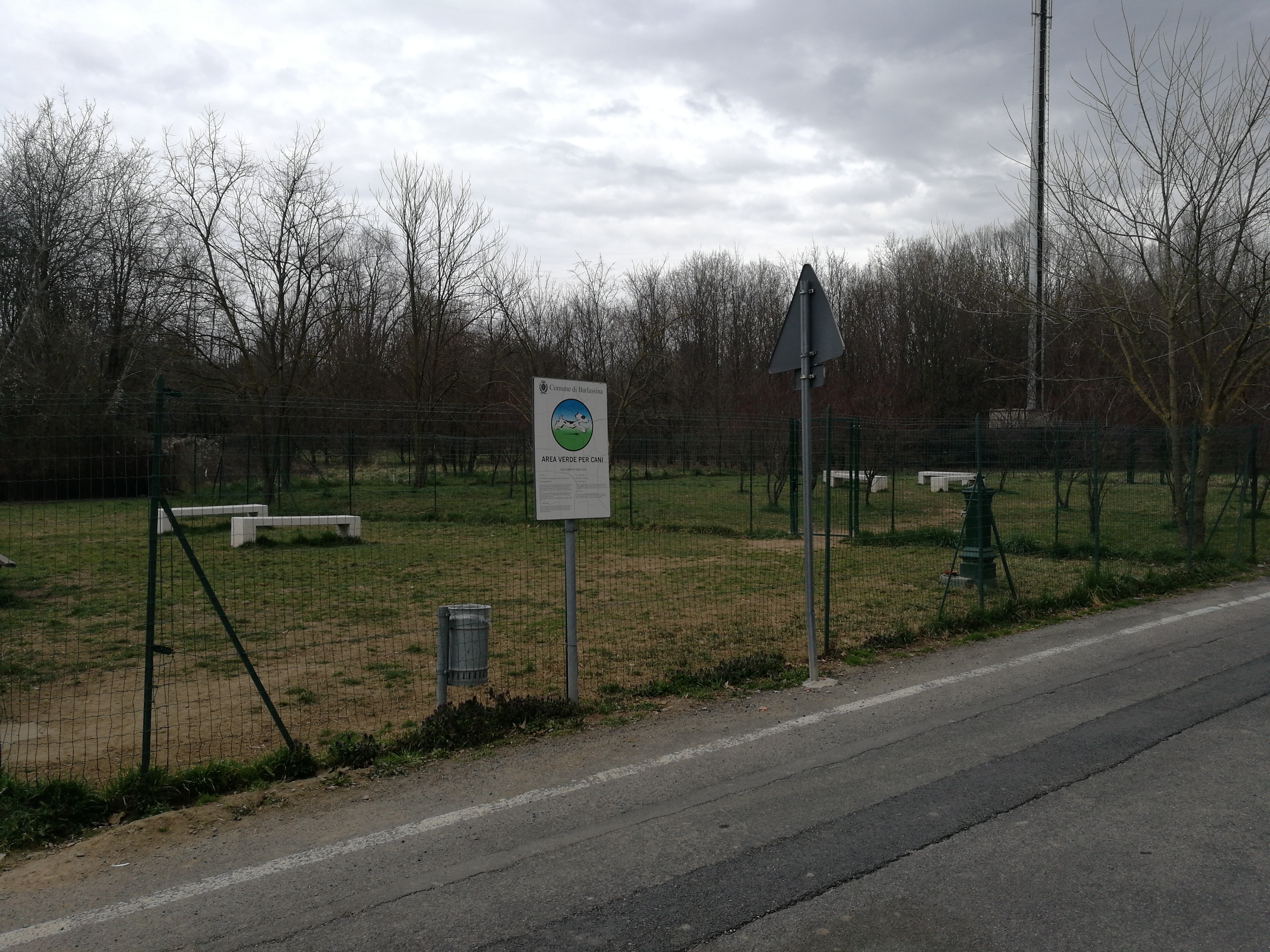Area cani - via Paganini