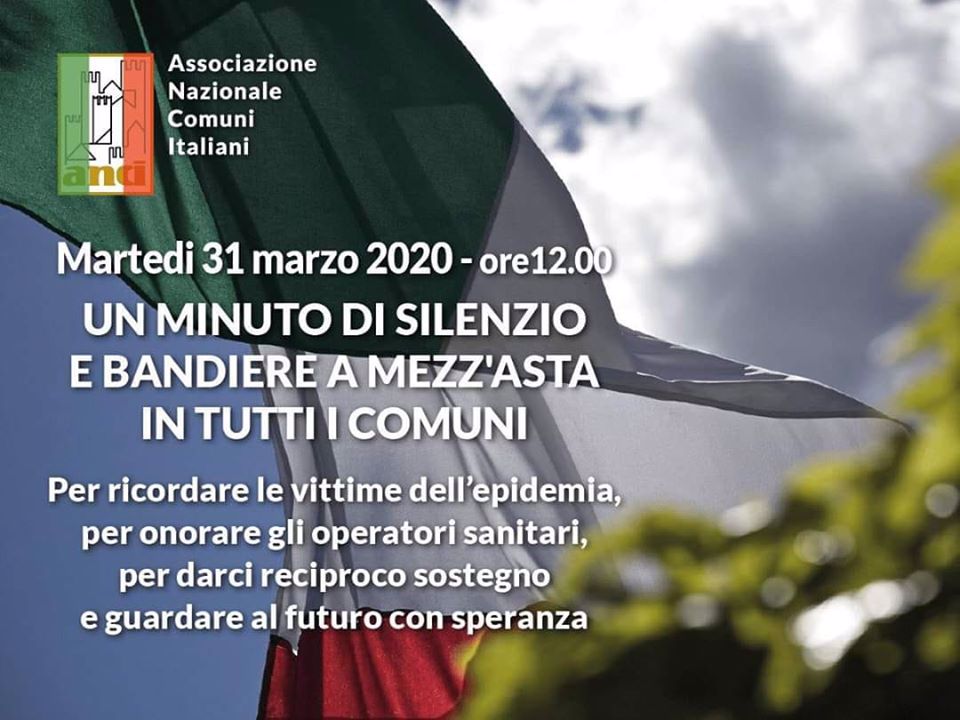 31 MARZO 2020: Giornata del ricordo delle vittime Covid-19
