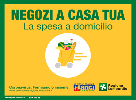 EMERGENZA CORONAVIRUS: Consegne a domicilio
