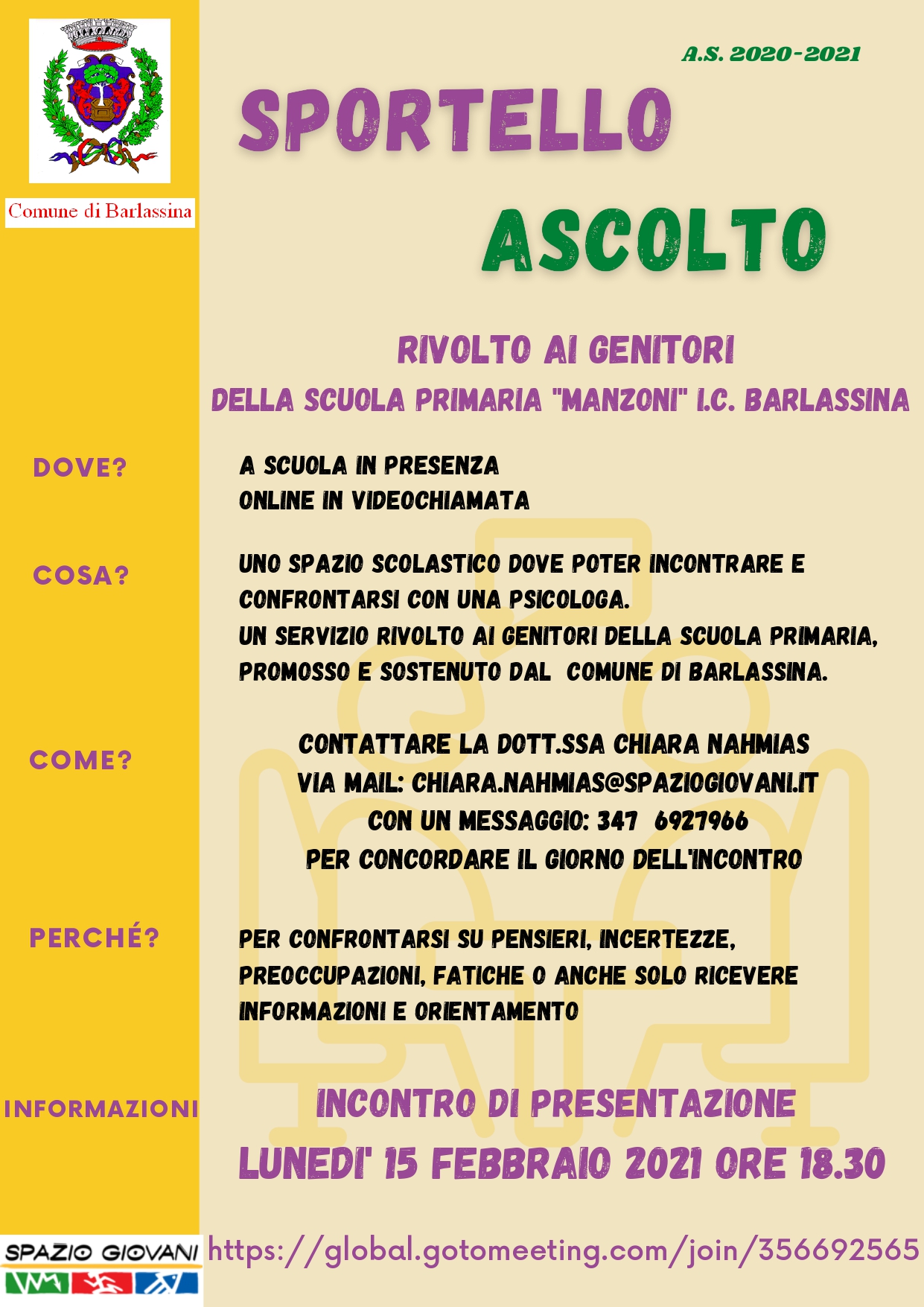 Sportello ascolto