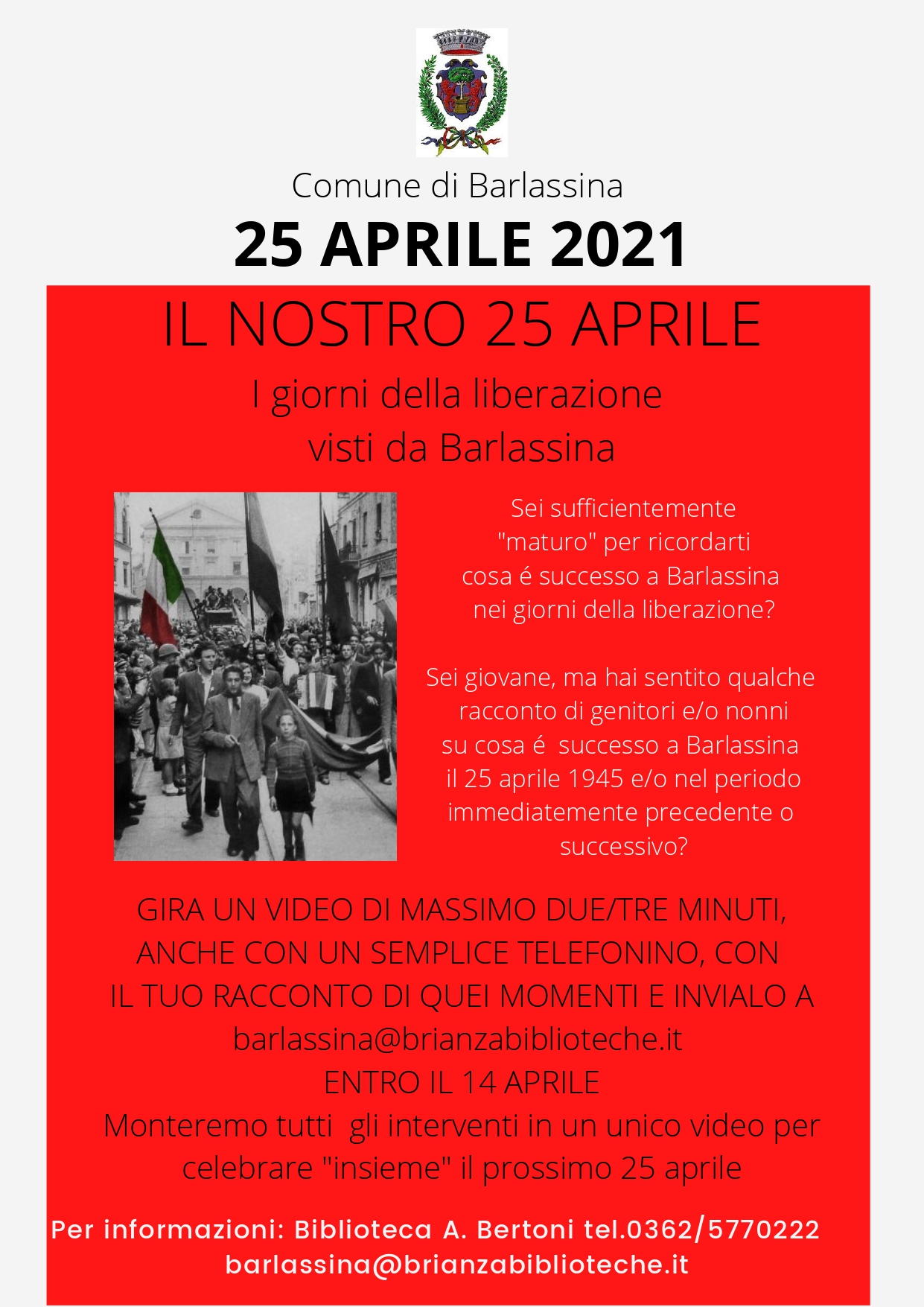25 aprile 2021 .. i nostri ricordi