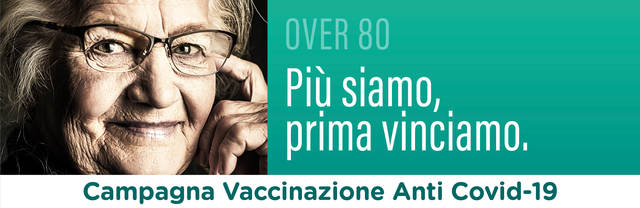 Vaccinazioni over 80 senza appuntamento